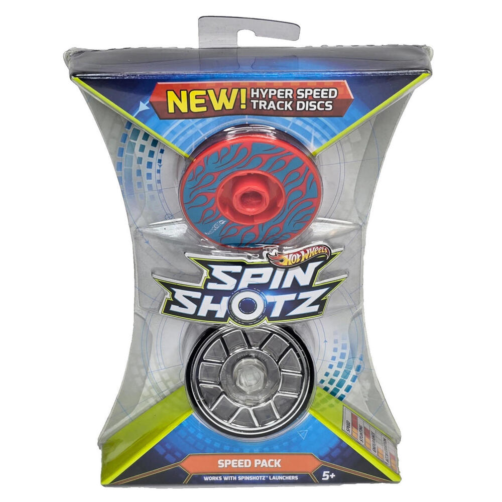 SPIN‎ SHOTZ "SPEED PACK" HYPER SPEED TRACK DISCS BY HOTWHEELS BRAND NEW